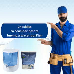 buying RO water purifier